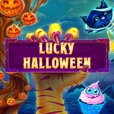 Lucky Halloween game title